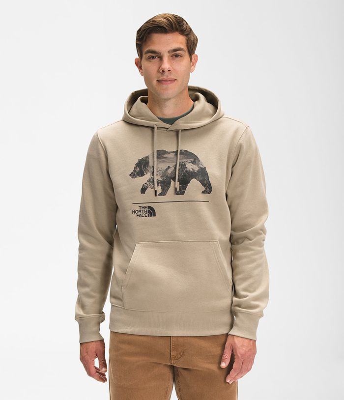 Sudadera Con Capucha The North Face Hombre Beige Bearscape Pullover 64273HZFD